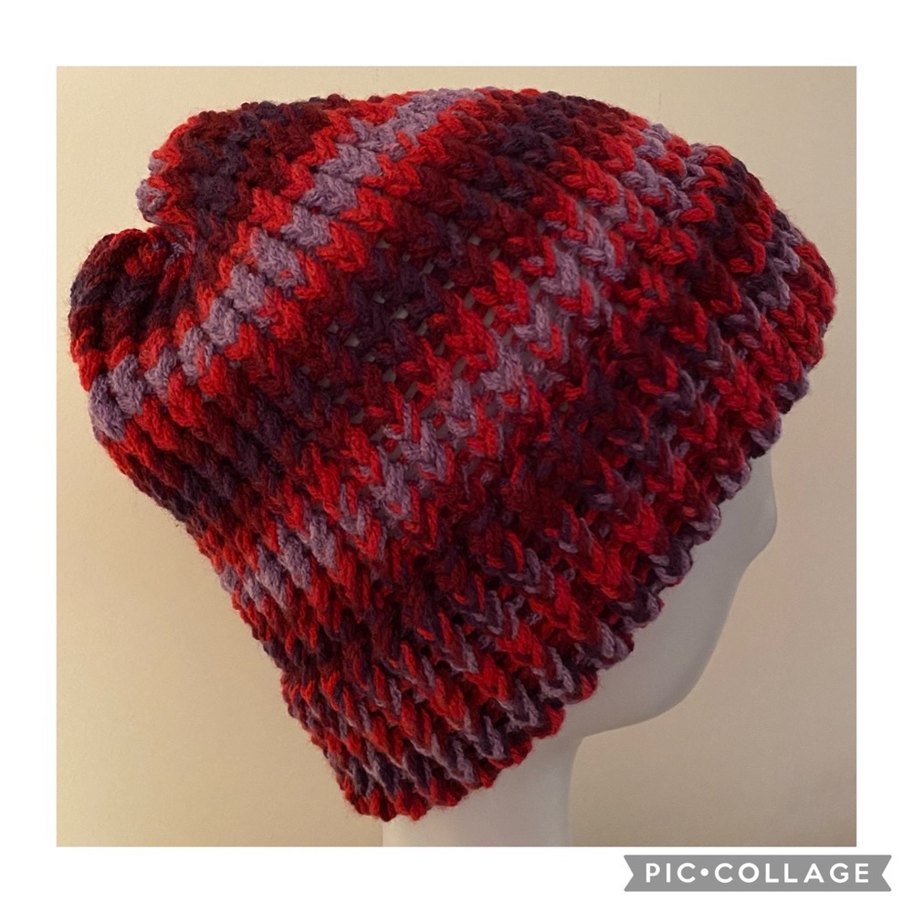 NWT Loom Knitted Hats, Warm & cozy, Knitting, Hats, Handmade by Seller.